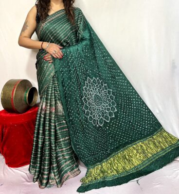 Pure Modal Silk Bandini Sarees (11)