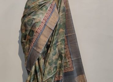 Pure Tussar Silk Printed Sarees With Price (4)