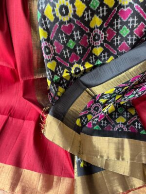 Raw Silk With Pochampally Pallu Sarees (14)