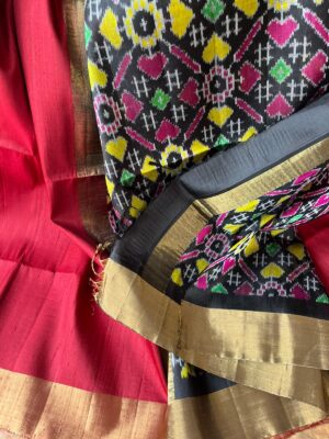 Raw Silk With Pochampally Pallu Sarees (4)