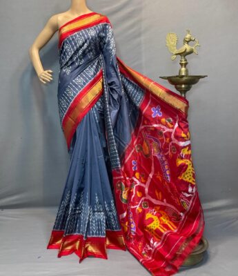 Pure Ikkath Silk Sarees With New Pattern (10)