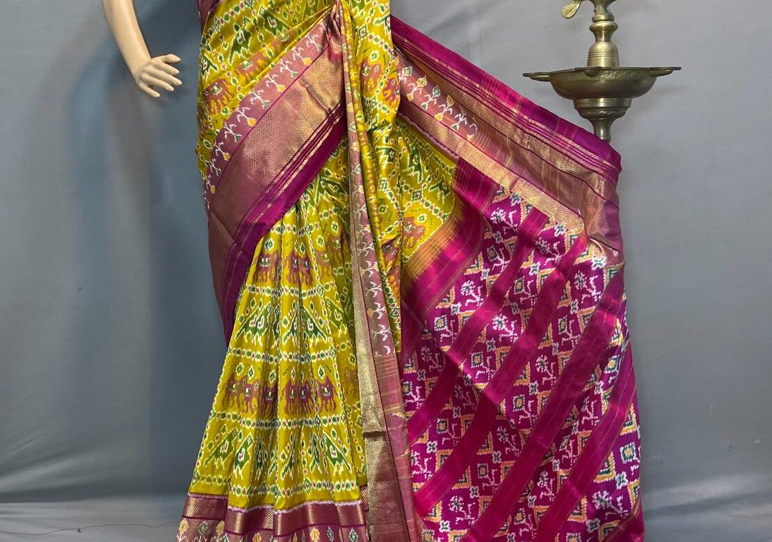 Pure Ikkath Silk Sarees With New Pattern (13)