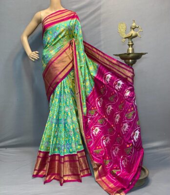 Pure Ikkath Silk Sarees With New Pattern (15)