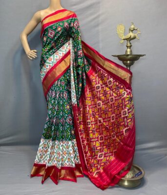 Pure Ikkath Silk Sarees With New Pattern (16)