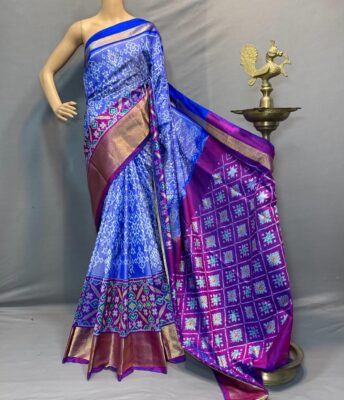 Pure Ikkath Silk Sarees With New Pattern (3)