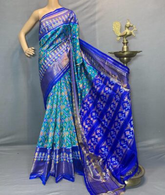 Pure Ikkath Silk Sarees With New Pattern (7)