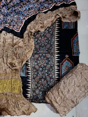 Ajakh Printed Modal Silk Dresses (3)
