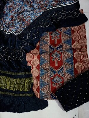 Ajakh Printed Modal Silk Dresses (4)