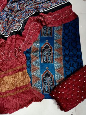 Ajakh Printed Modal Silk Dresses (6)