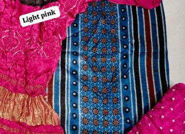 Ajakh Printed Modal Silk Dresses (8)