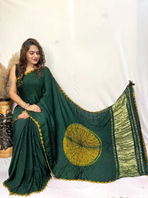 Beautiful Designer Modal Silk Sarees (2)