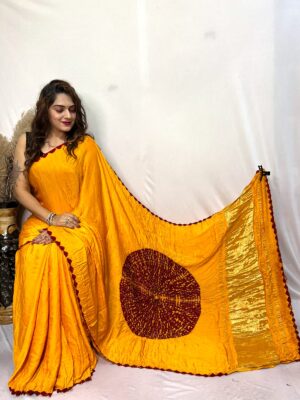Beautiful Designer Modal Silk Sarees (5)
