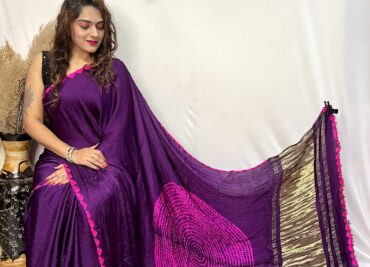Beautiful Designer Modal Silk Sarees (6)