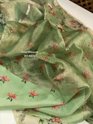 Crushed Tissue Sarees With3d Dye (5)