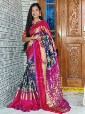 Exclusive Ikkath Silk Sarees Collection (13)