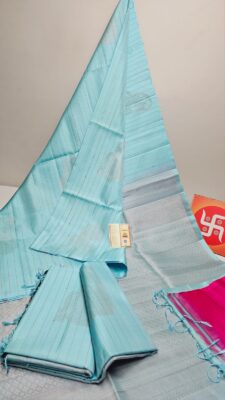 Exclusive Kanchi Silk Sarees With Blouse (12)