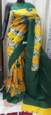Exclusive Pure Silk Sarees With Blouse (1)