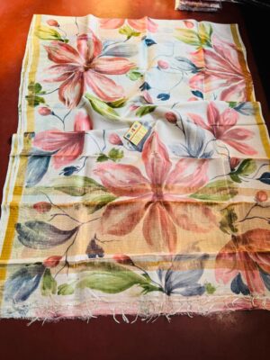 Exclusive Pure Tussar Silk Printed Sarees (29)
