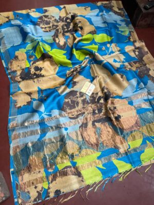 Exclusive Pure Tussar Silk Printed Sarees (30)
