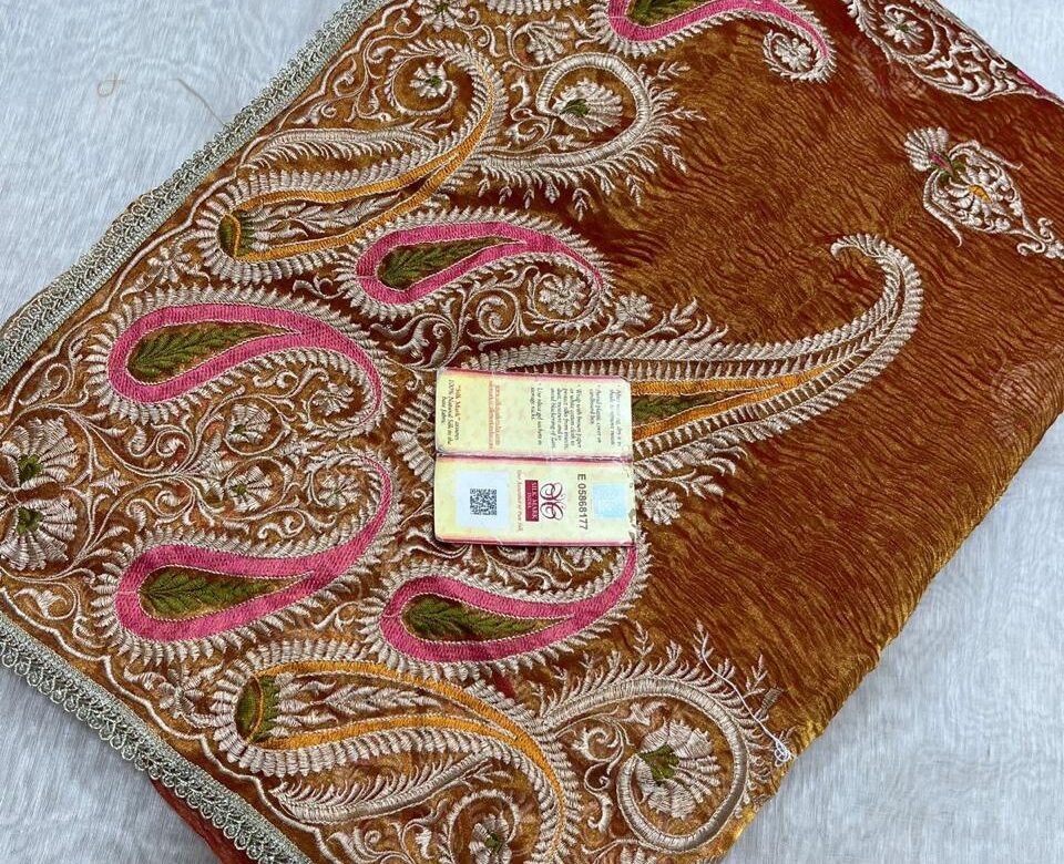 Handloom Pure Tissue Silk Meerdar Border (6)