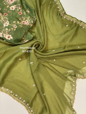 Matka Crepe Cocktail Party Wear Sarees (16)