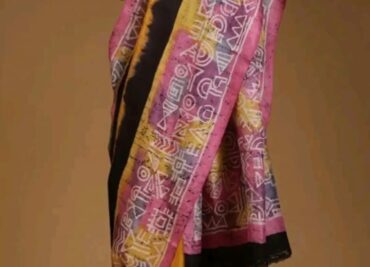 Pure Bishnupuri Silk Batik Print Sarees (5)