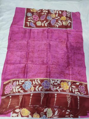 Pure Bishnupuri Silk With Batik Prints (15)