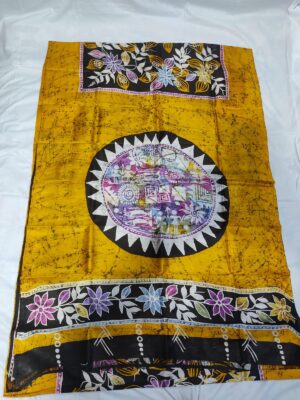 Pure Bishnupuri Silk With Batik Prints (16)
