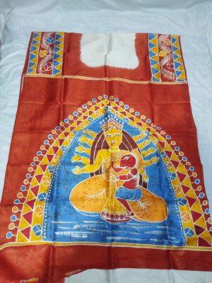 Pure Bishnupuri Silk With Batik Prints (19)