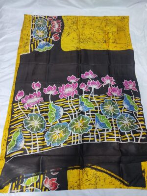 Pure Bishnupuri Silk With Batik Prints (21)