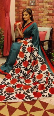 Pure Handloom Bishnupri Mulberry Silk Sarees (30)