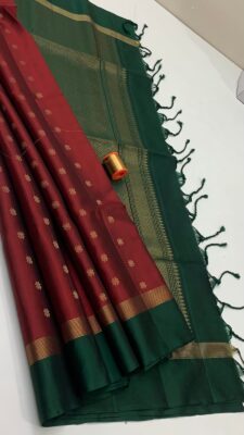 Pure Handloom Double Warp Soft Silk Sarees (6)