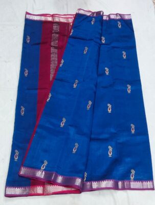 Pure Handloom Mangalagiri Pattu Printed Sarees (17)