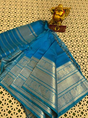 Pure Handloom Mangalagiri Silk Sarees (4)