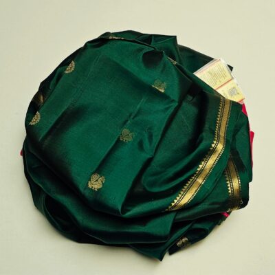 Pure Kanchi Silk With Blouse (2)