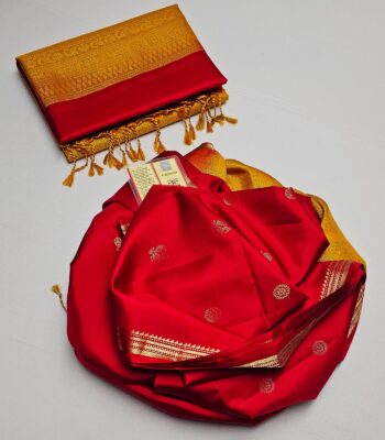Pure Kanchi Silk With Blouse (4)