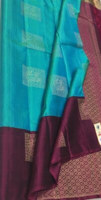 Pure Kanchipuram Silk Sarees With Blouse (11)