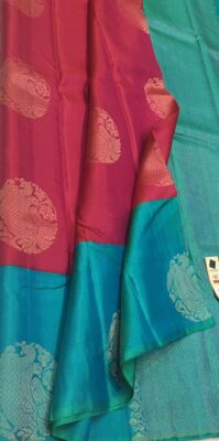 Pure Kanchipuram Silk Sarees With Blouse (13)