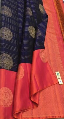 Pure Kanchipuram Silk Sarees With Blouse (19)