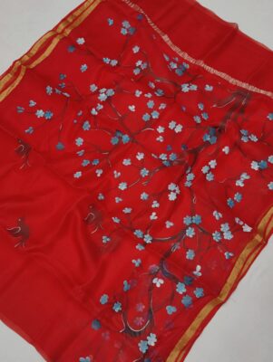 Pure Kota Silk Sarees With Hand Painted (2)