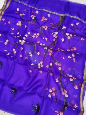 Pure Kota Silk Sarees With Hand Painted (7)