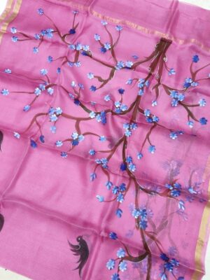 Pure Kota Silk Sarees With Hand Painted (8)