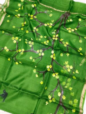 Pure Kota Silk Sarees With Hand Painted (9)