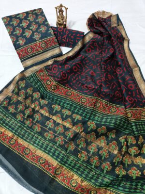 Pure Maheshwari Silk Dresses New (16)