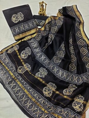Pure Maheshwari Silk Dresses New (17)