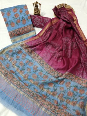 Pure Maheshwari Silk Dresses New (2)