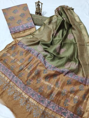 Pure Maheshwari Silk Dresses New (22)