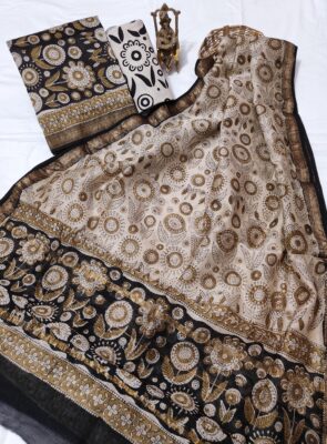 Pure Maheshwari Silk Dresses New (29)