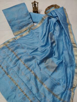 Pure Maheshwari Silk Dresses New (30)