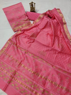 Pure Maheshwari Silk Dresses New (31)